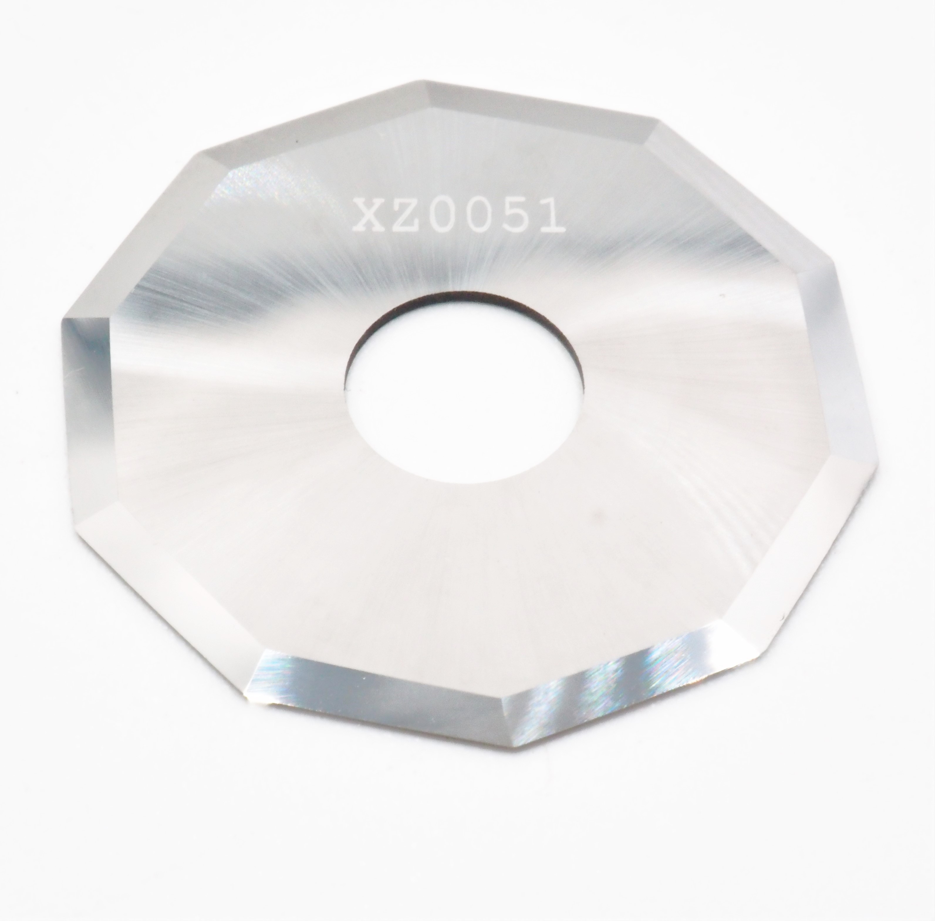 XZ0051 28mm round .6mm thick decagonal (10-Sided) rotary blade 5